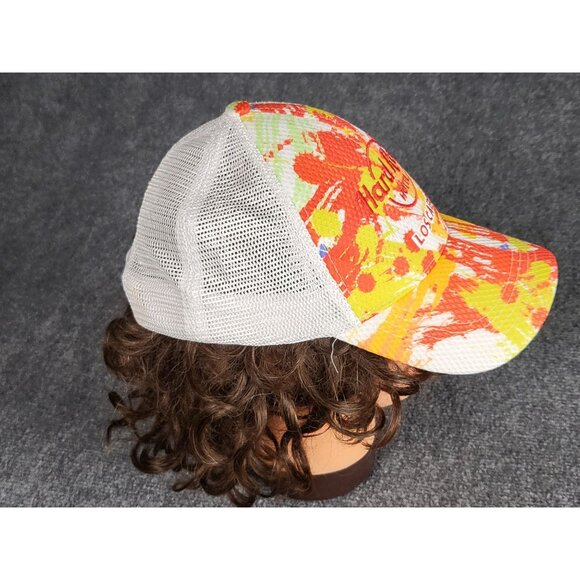 Hard Rock Hotel Los Cabos Snapback Hat Abstract Design Paint Splatter Cap Summer - Picture 4 of 7